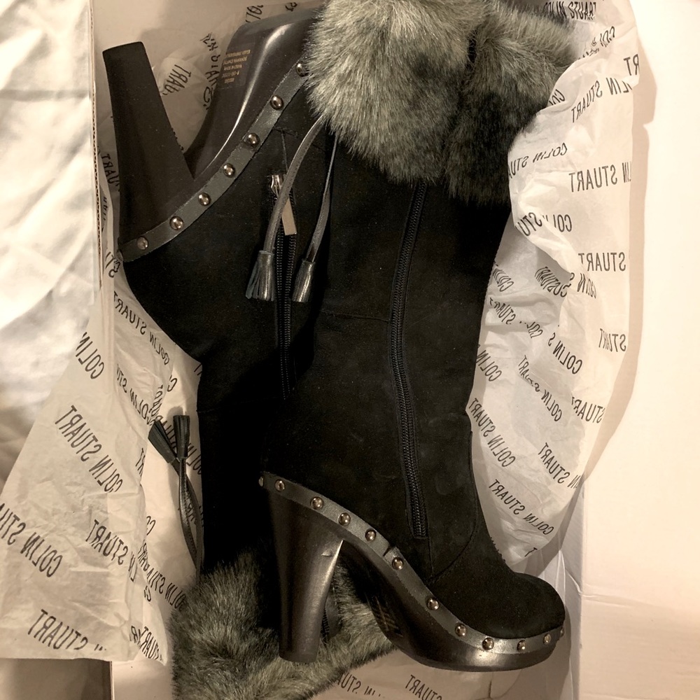 Colin Stuart Black Boots